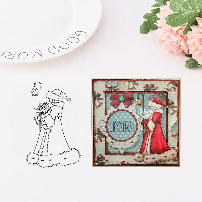 

Transparent Clear Stamps DIY Silicone Seals Scrapbooking Card Making Photo Album Decoration