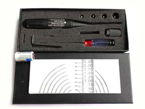 

Outdoor Green Dot Laser Bore Sighter Boresighter Kit .22-.50 Caliber Rifle Scope for hunting