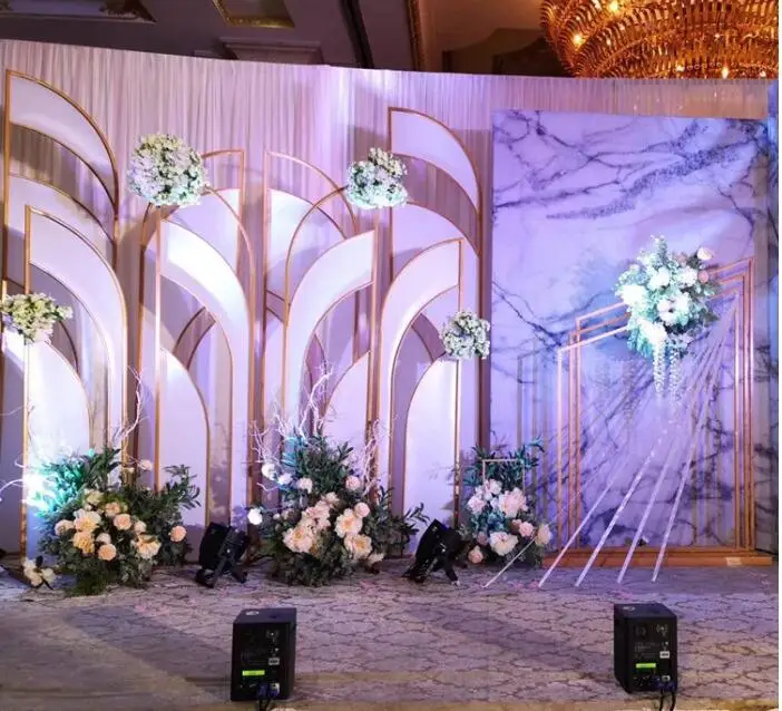Богемный фоновый экран свадебное украшение декорация для сцены железная световая пленка руководство по компоновке