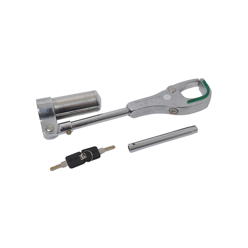 

Anti-theft Hand Brake Gear Lock Car Security Lock (Silver)