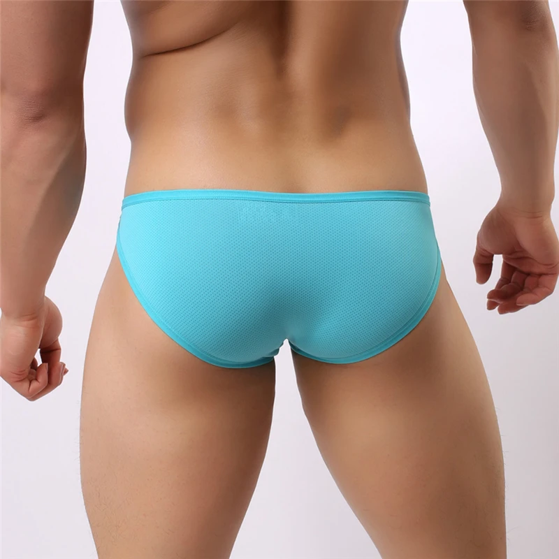 Description Picture 6 of itemBrave Person Brand New Men's Briefs Sexy Fashion Underwear Bikini Side Metal Buckle Underwear Men Briefs High Quality B1146
