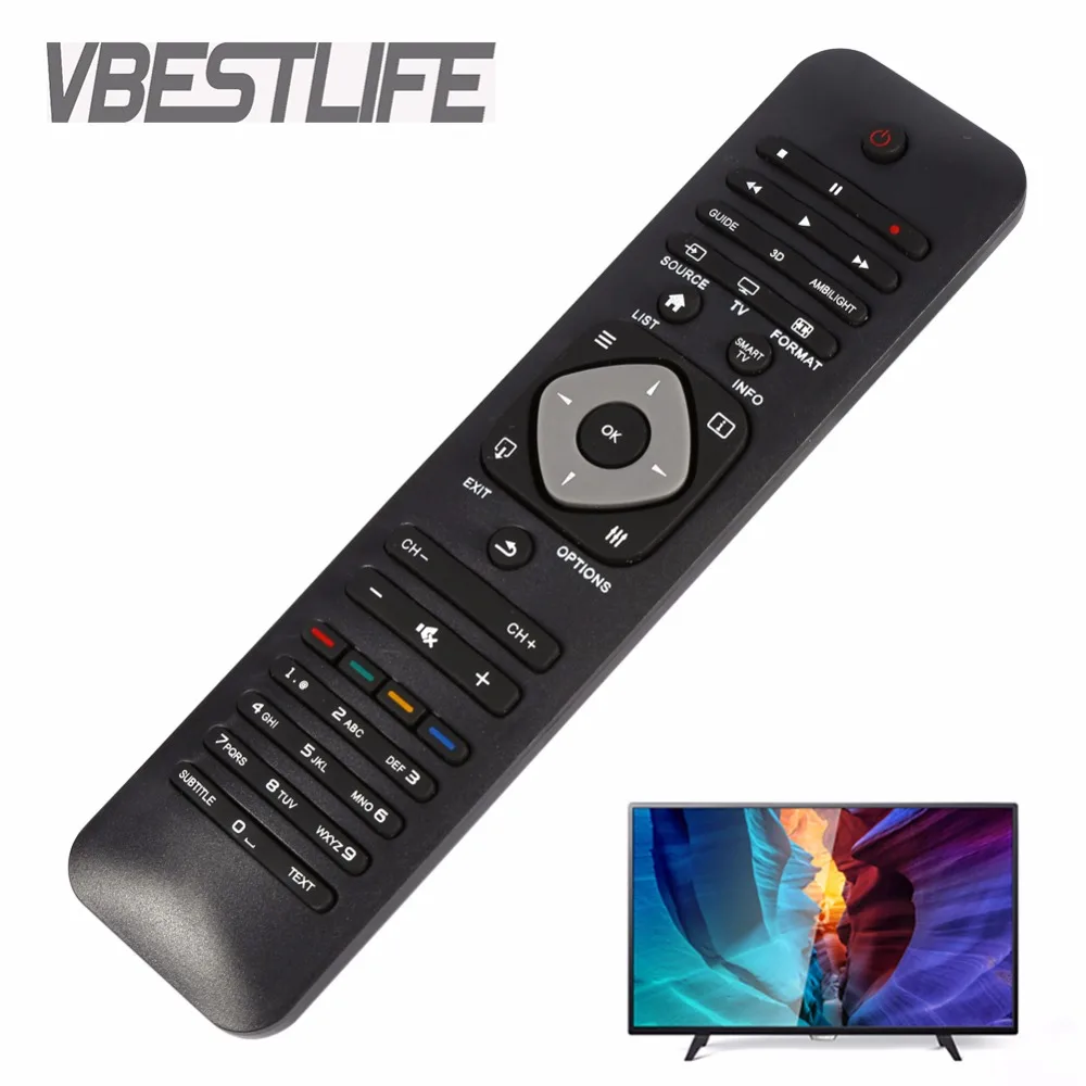 VBESTLIFE Smart Remote Control Replacement for Philips RM