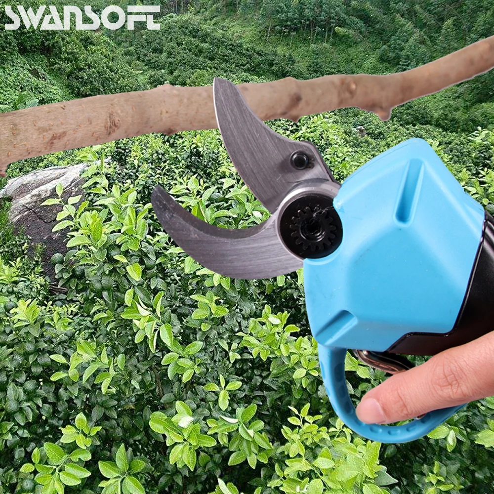 US $45.00 Swansoft 30mm Lithium Battery Electric Pruning Shear Battery Rated Power 144wh