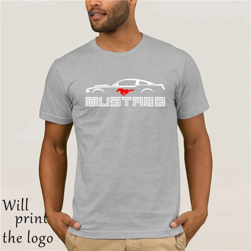 2018 cotton short-sleeved Men Clothing American car 2014 mustang gt Classic muscle car men and women t-shirt multiple color 2018 cotton short-sleeved Men Clothing American car 2014 mustang gt Classic muscle car men and women t-shirt multiple color