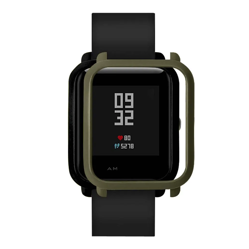 Цветной чехол из поликарбоната для Xiaomi Amazfit Bip BIT PACE Lite, Молодежные умные часы, защитная оболочка для Xiaomi Huami Amazfit Watch