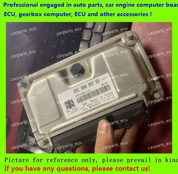 

For car engine computer board/VW Octavia ECU/Electronic Control Unit/03C906057EE 0261S07320/03C906057FE/03C 906 057 FE