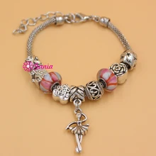 Ballerina Bracelet And Get Free Shipping On Aliexpress Fashionable Jewelry European Bracelet Heart Hallow Ball Love Bead Ballerina Charm Bracelets For Women