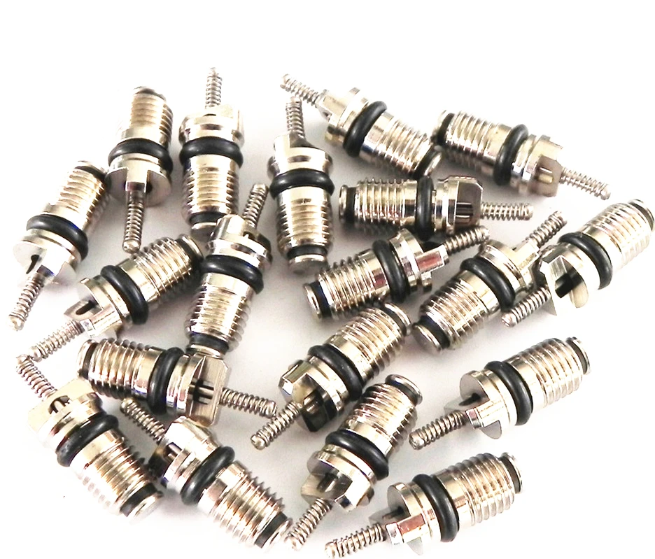 20PCS R134a High end General purpose Black Rubber Seals Metal