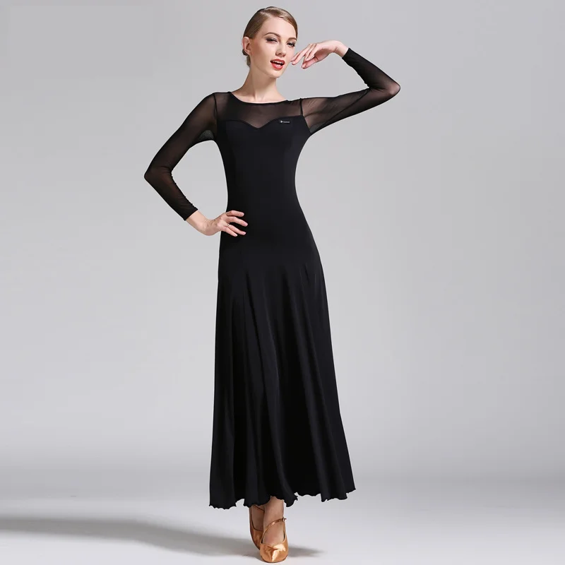 red standard ballroom dress women waltz dress fringe Dance wear ballroom dance modern dance costumes flamenco