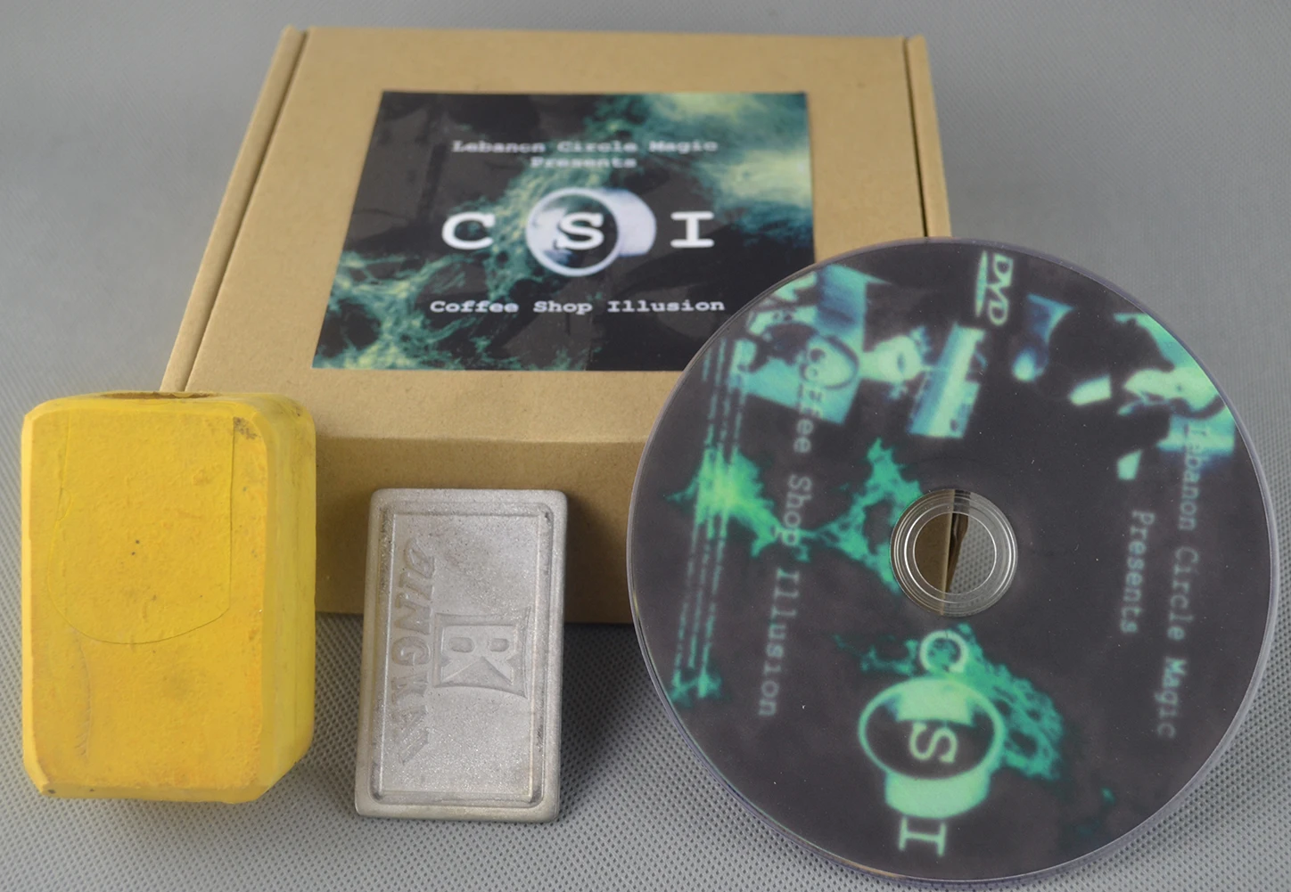 CSI-Кофейня иллюзия (DVD + трюк)-Волшебные трюки крупный план улица реквизит