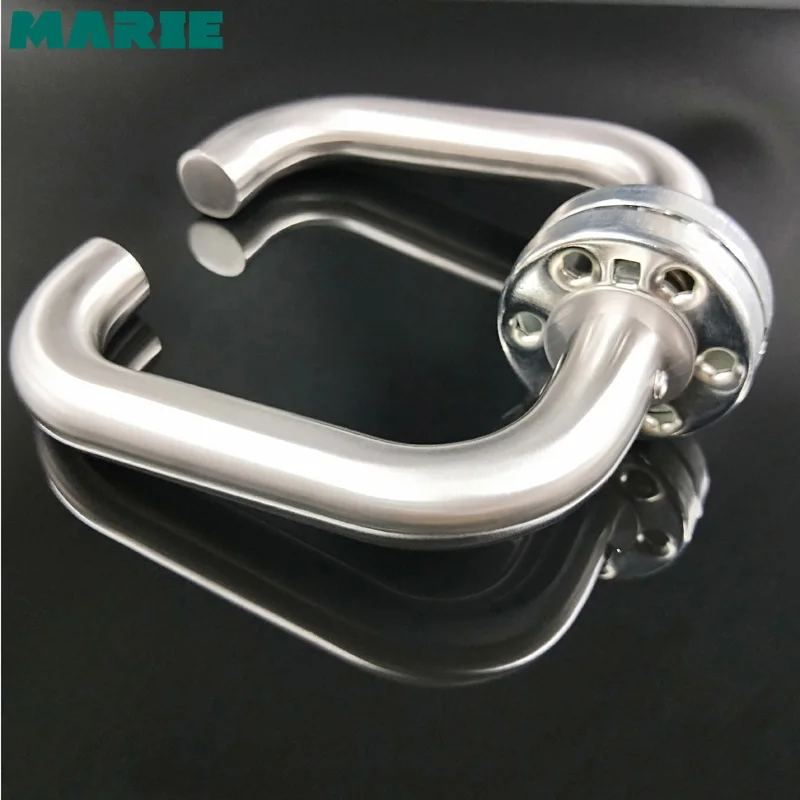 

LH1002 New stainless steel 304 lever door handle,interior door lever handles,tube entry lever handle