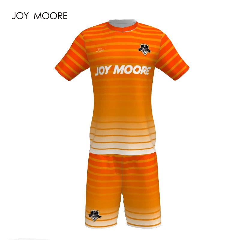 Hot sale 2018 new club soccer jersey set full custom football setin