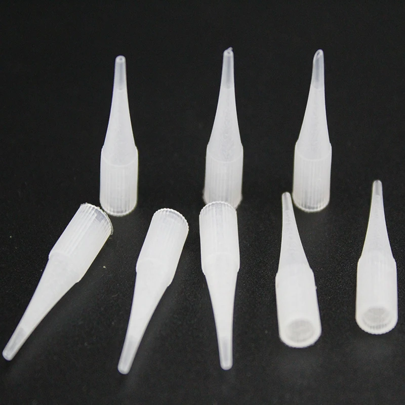 Free shipping 100pcs 1R needle tips For Permanent Makeup Good Quality Traditional Tattoo Needle caps