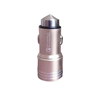 

Mobile Phone Car Quick Charge Car Charger Qc3.0 Car Charger For Mobile Phones On Apple Samsung And Android Platforms Car Styling