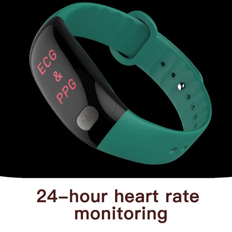 Teamyo B51 Smart Wristband ECG+PPG Blood Pressure Fitness Tracker Smart band IP67 Waterproof Pedometer Bracelet for android ios