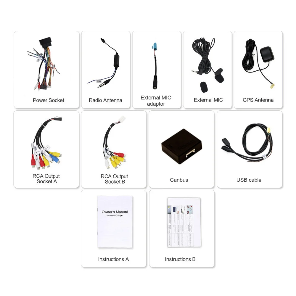 Clearance Eunavi 2 Din 4G 64G Android 9.0 car Multimedia Radio player for Volkswagen VW GOLF 5 6 Polo Bora JETTA B6 PASSAT Tiguan DVD GPS 1