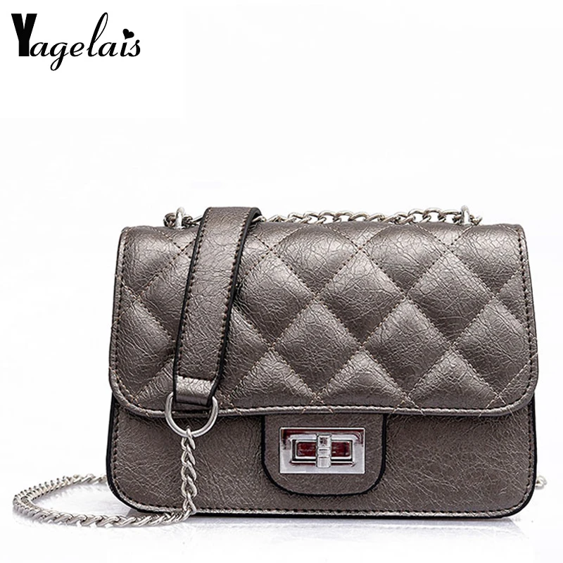 

2019 Women Messenger Bag Brand Korean Style PU Leather Female Shoulder Bag Lock Luxury Design HandbagSmall Ladies Crossbody Bags