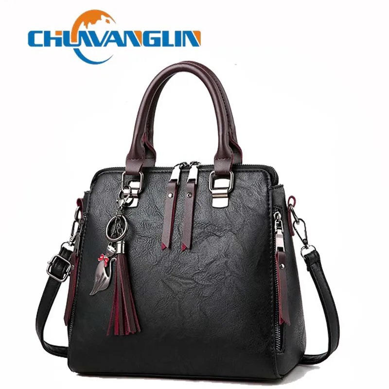 

Chuwanglin New leather handbags fashion shoulder bags casual women messenger bags Wild crossbody bag bolsa feminina A2101