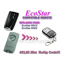 Пульт дистанционного управления для Hormann Ecostar RSE2 RSC2 comaptible Handsender 433Mhz