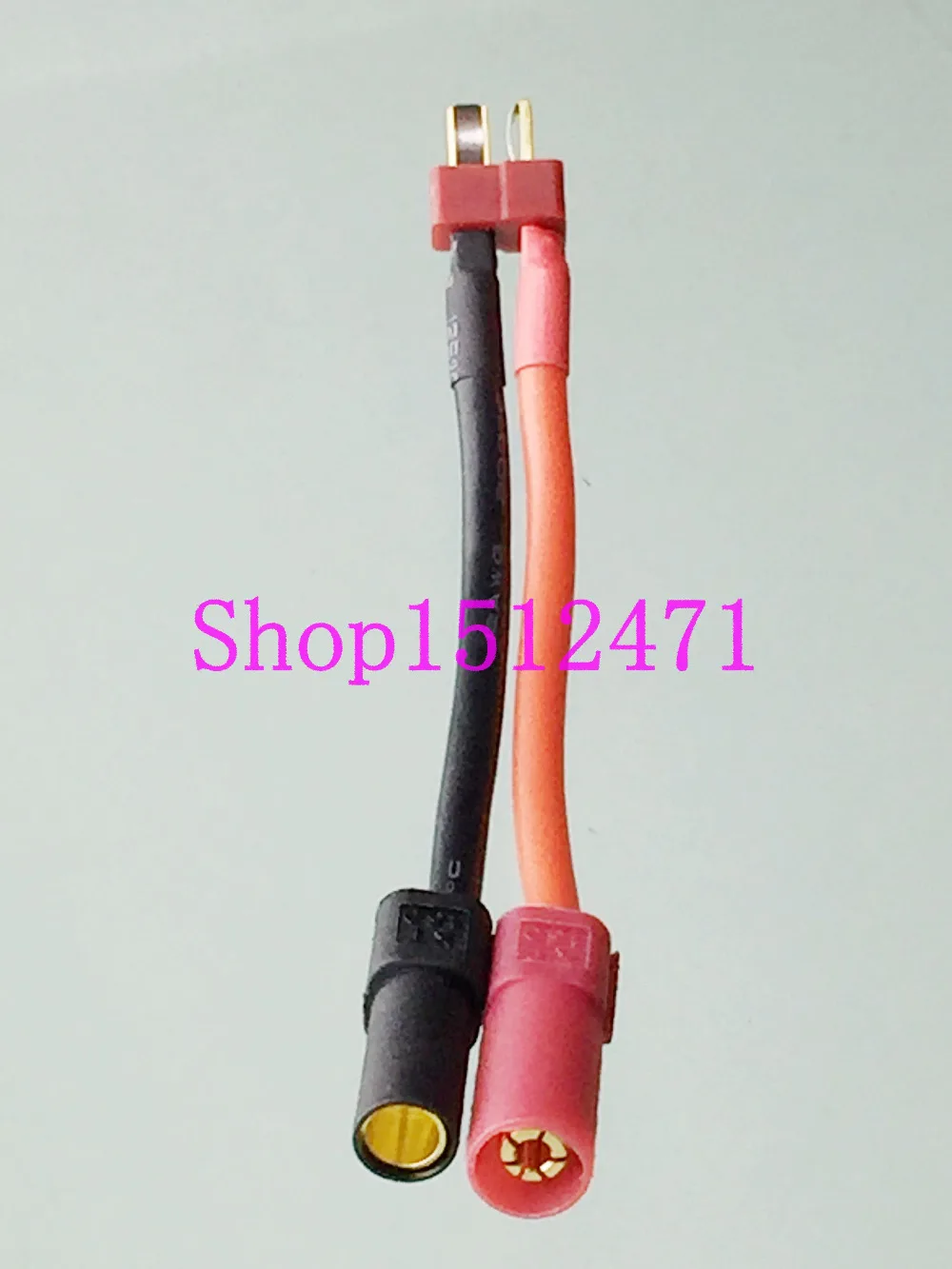 

1pce T Plug Deans male to XT150 adapter charger Lead 14AWG 10CM Wire