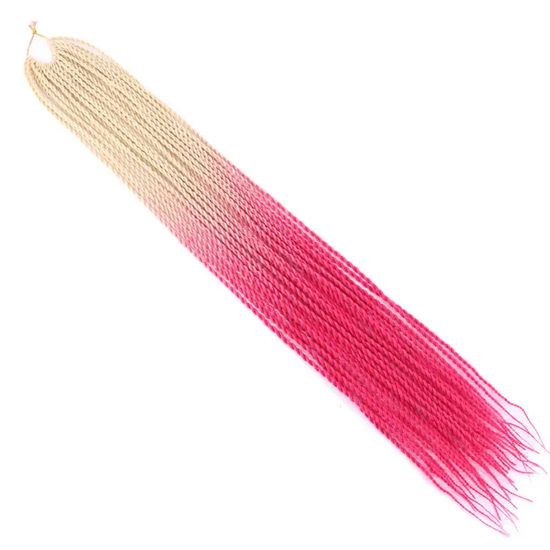REYNA 100 г/шт. Сенегальская завивка, плетение волос высокотемпературные синтетические косички для волос для женщин - Цвет: #10