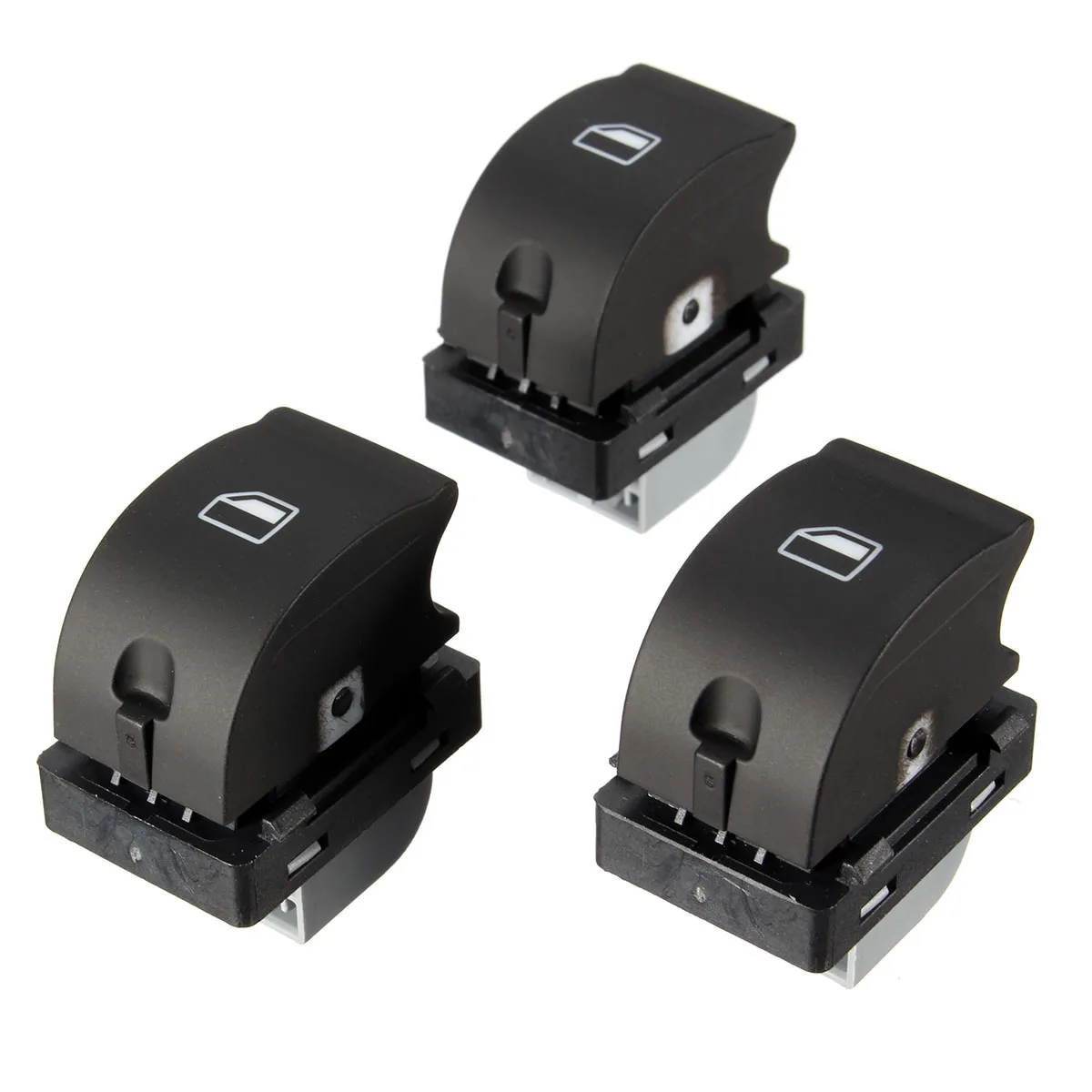 

3pcs Car Passenger Window Switch for Audi A4 S4 B6 B7 8E0 959 855 / 8E0959855 Replacement Window Lift Control Button Switches