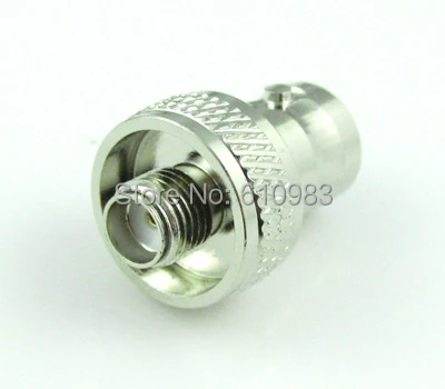 

Free shipping (5pieces/lot) SMA to BNC adapter SMA female Jack to BNC female Jack New style connector Nickelplated straight