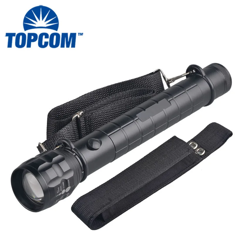 [Free ship] 3-Cell D Explosion-Proof flashlight Elite Heavy Duty Outdoor Survival Emergency Hunting Flashlight For Photography