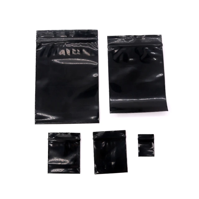 100Pcs Mini Zip lock Bags Cheaper Small Plastic Zipper Bag Ziplock