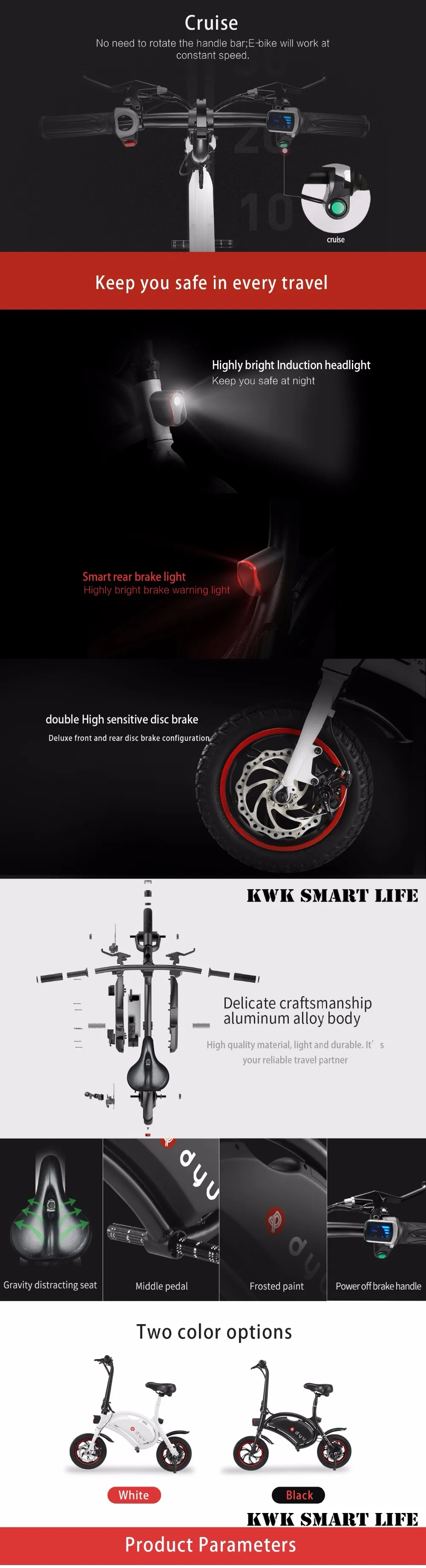 Clearance 2017 DYU D1 Electric Foldable Bike Standard Type 6 Clearance 2017 DYU D1 Electric Foldable Bike Standard Type 6