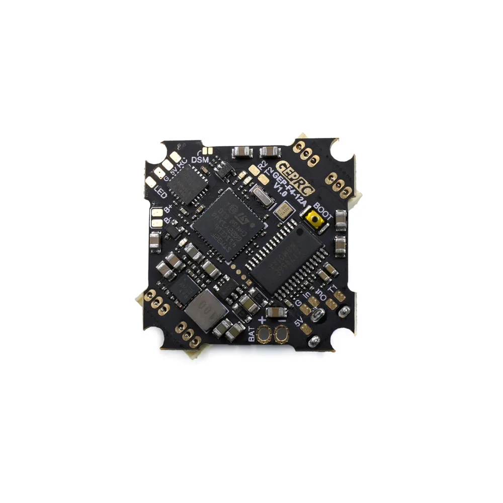 Полетный контроллер GEPRC GEP 12A F4 с OSD Blheli_S ESC для Mini 75 мм 85 FPV RC Racing Quadcopter Drone