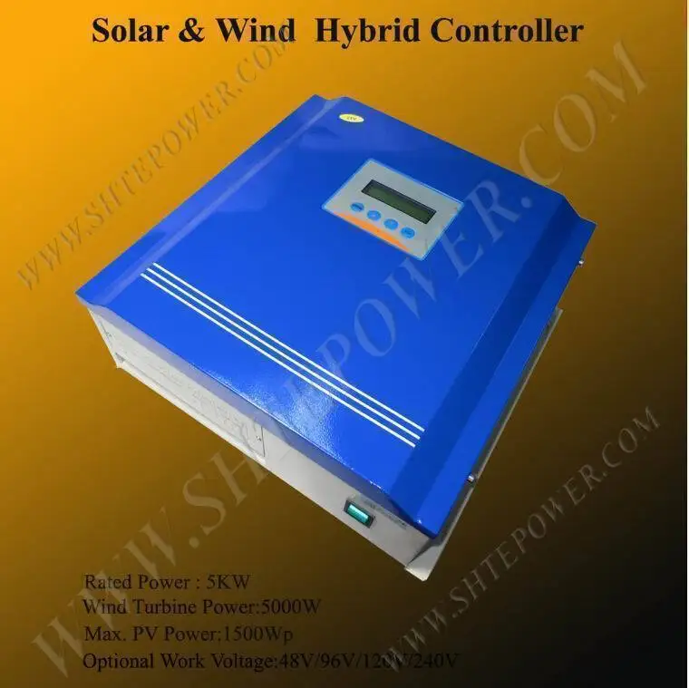 

120v 240v 5000w solar wind hybrid controller with lcd display