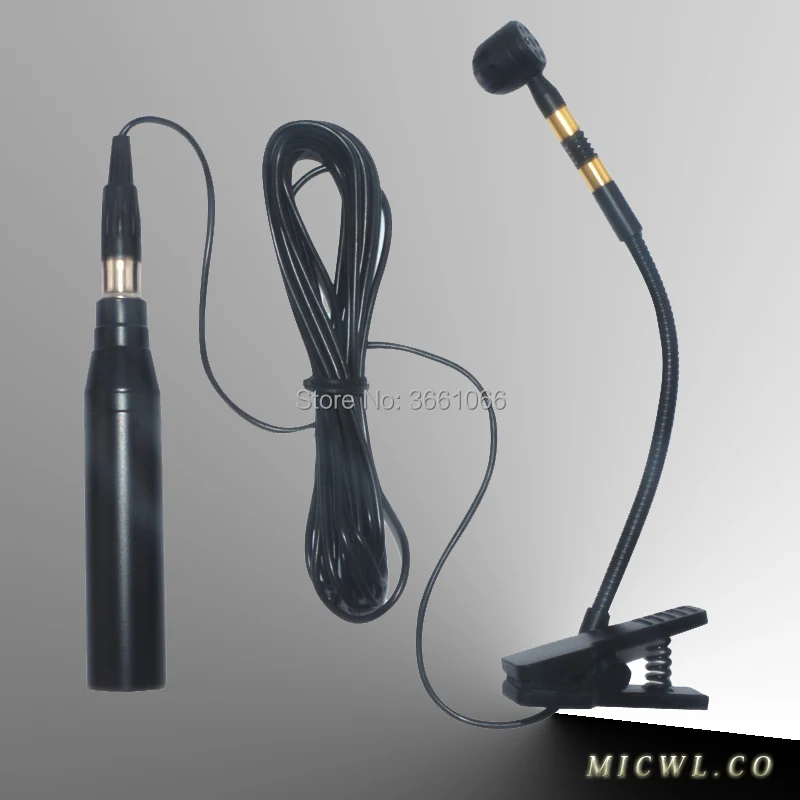 

Condenser Microphone Instrument Musical MIC Big 3Pin Adapter Vocal + Phantom Power XLR MicwlAudio