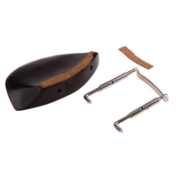 

4/4 Violin Chinrest - Ebony with Standard Bracket