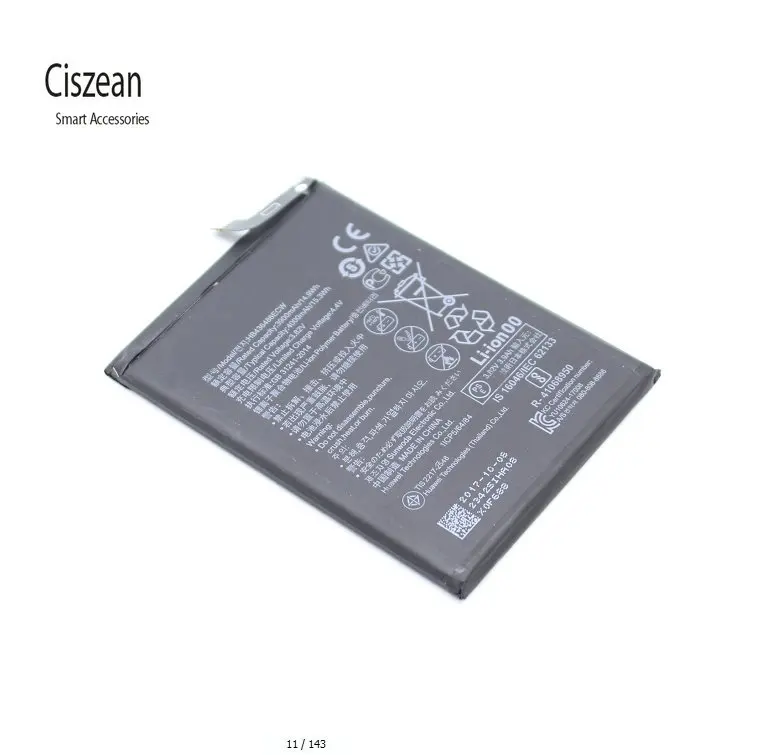 

Ciszean 1x New 3.82V 3900mAh HB436486ECW Phone Replacement Battery for Huawei mate10 Mate 10 pro Batteries