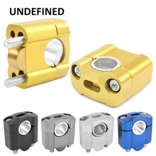 22 мм 28 мм зажим для Руля Мотоцикла CNC регулируемый руль Riser зажим адаптер для KTM Kawasaki Dirt Bike Универсальный