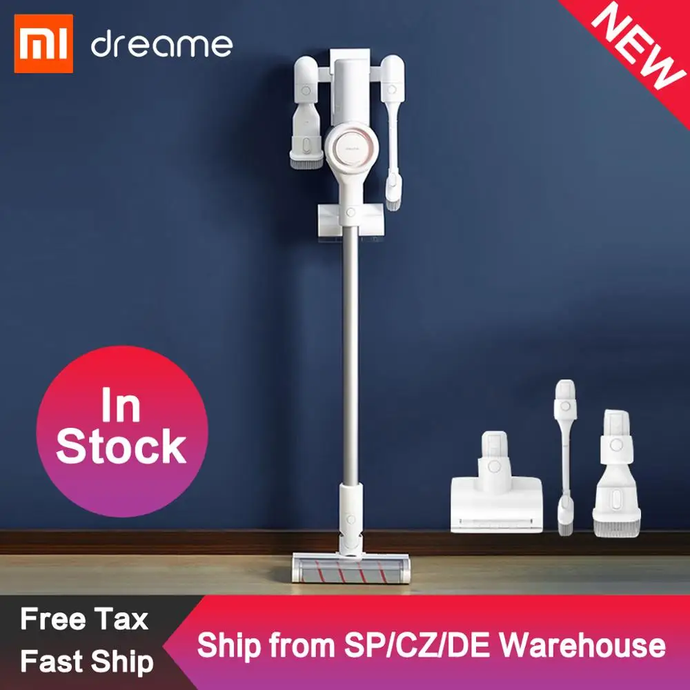 

2019 Xiaomi Dreame V9 20000Pa Vacuum Cleaner Handheld Wireless cyclone Cordless Stick Cleaner for Home Car