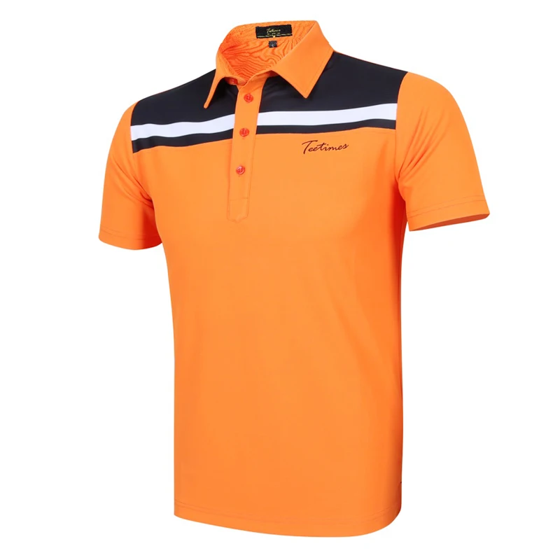 Polyster Teetimes Baru Pria Merek Polo 