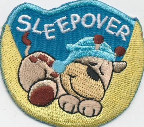 Sleepover Party Iron-On Patch