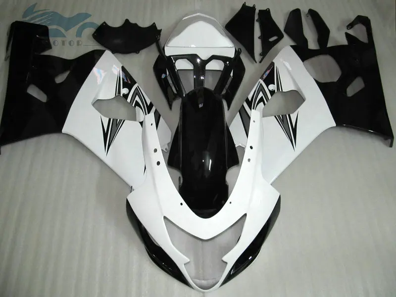 Обновленные комплекты обтекателей для SUZUKI 2004 2005 GSXR 600 750 мотоциклетные Обтекатели 04 05 GSXR750 GSXR600 K4 K5 белые