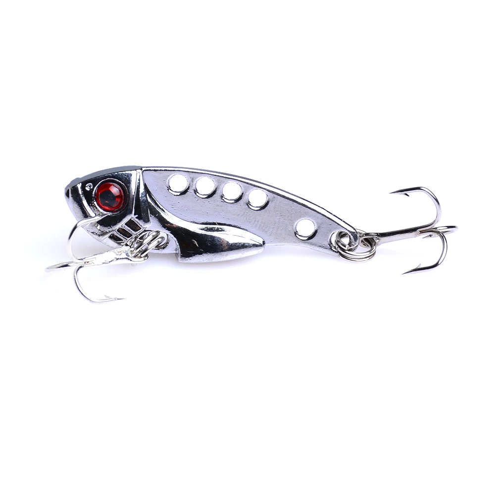 

1pc 3.5/4/5.5cm 3g/7g/11g mixed hard metal vib fishing lures sinking wobbler jig lures fishing tackles