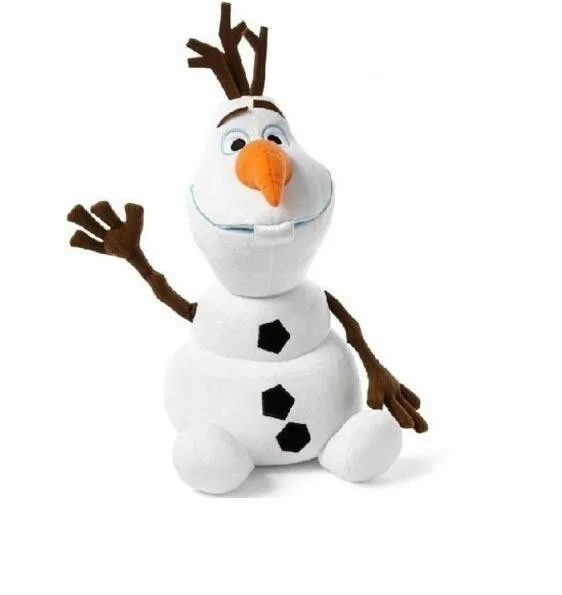 23 см Olaf мультфильм аниме Анна Эльза плюшевые игрушки снеговик Олаф мягкая плюшевая с наполнителем кукла для детей подарок