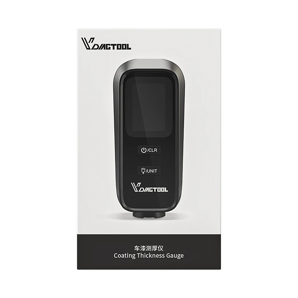 VDIAGTOOL vc100 VC 100 цифровая Подсветка ЖК измеритель толщины пленки
