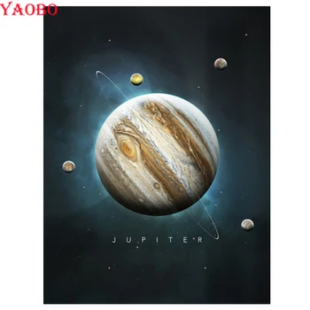 

Full Square Diamond Embroidery Jupiter Universe Planet Diamond Painting Diamond Mosaic Pictures Of Rhinestones Cross Stitch