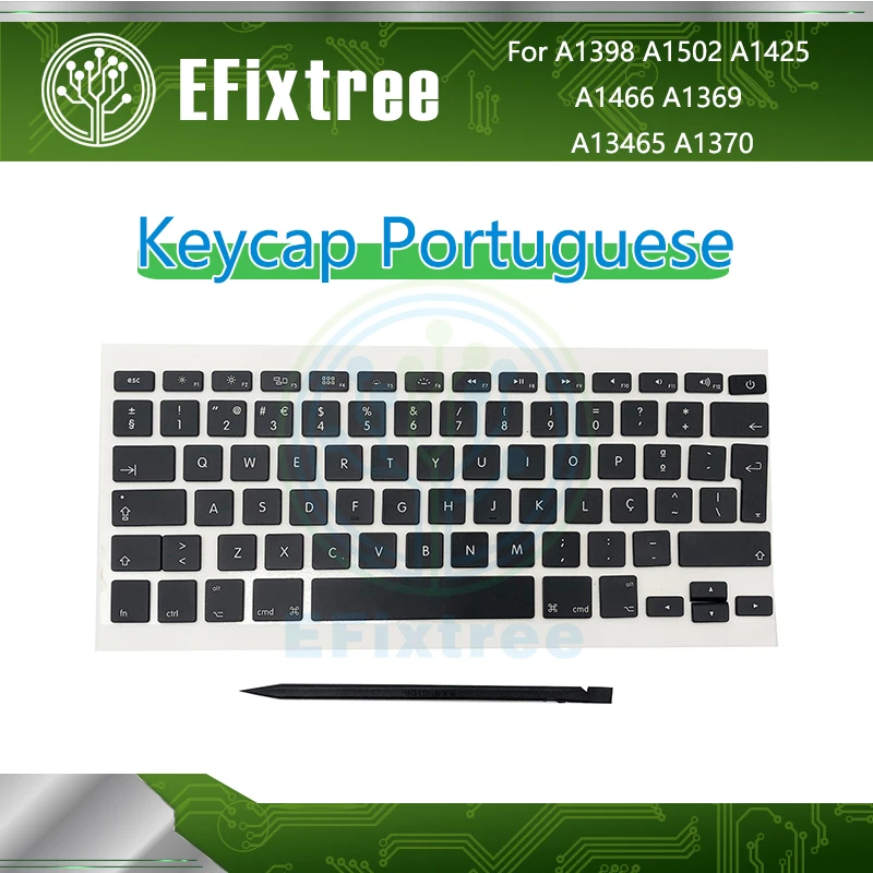 Новая клавиатура с португальский клавишей для Macbook Pro Air 13 ''15'' A1370 A1465 A1466 A1369 A1425 A1398 A1502 колпачки для ключей 2010