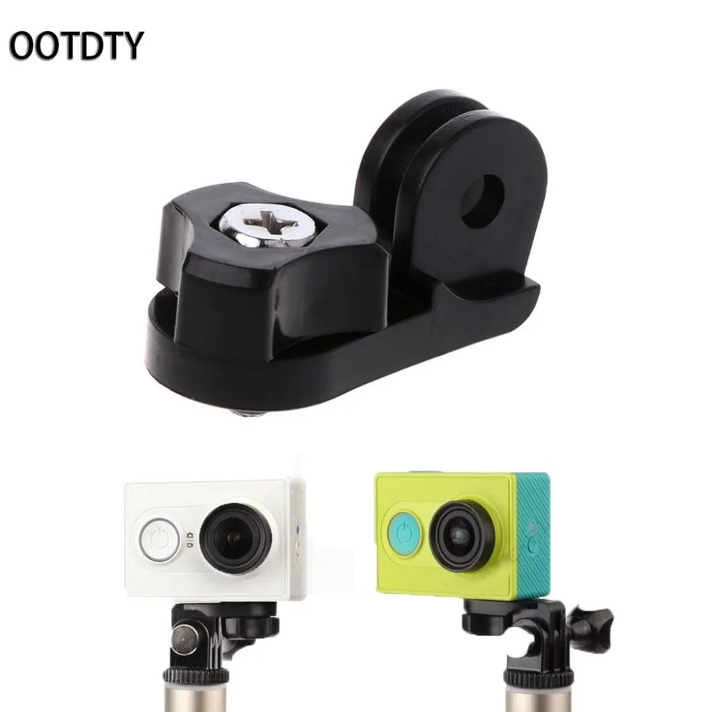 

OOTDTY 1/4 Tripod Mount Adapter Bicycle Holder Monopod Converter for Go pro Hero Camera