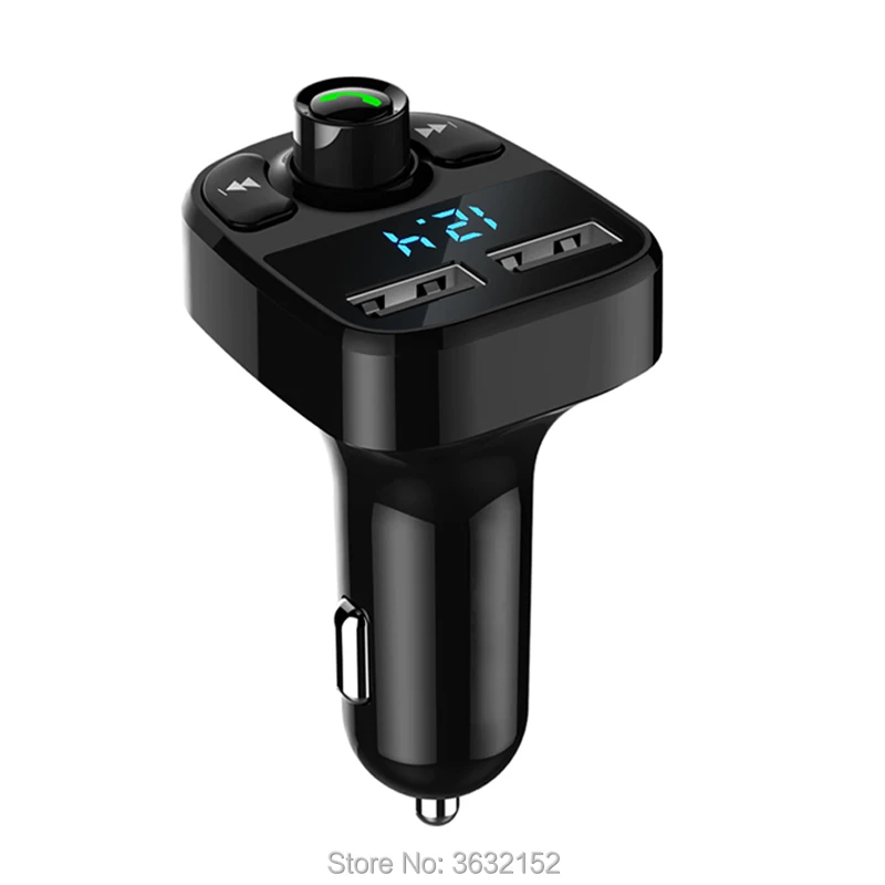 

Car Bluetooth Charger Handsfree Car Kit FM Transmitter Car Accessories For Ford mondeo 3 4 kuga fiesta Focus 2 3 fusion ranger