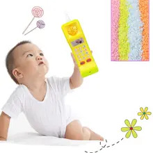 Прекрасный Детский чехол для телефона Muse звуковые игрушки Мультяшные кнопки телефон Развивающие игрушки