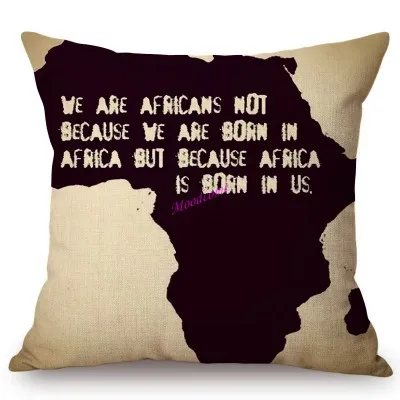 Современные абстрактные импрессионизмы Африка искусство картина маслом Африканский музыкальный диван украшение бросок наволочка