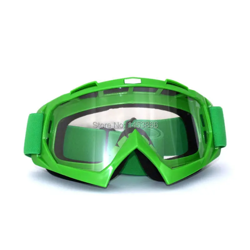 Green Professional Adult motocross dirt bike ATV motorcycle ski goggles
